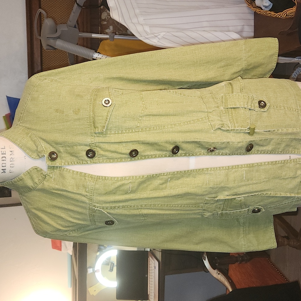 Camo green color jacket